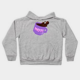 Spill that Hot Coffee! Kids Hoodie